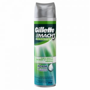 Gillette foam