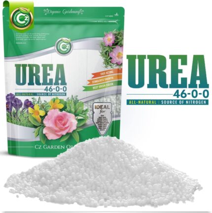 Urea Fertilizer 46-0-0 Made in USA Plant Food for Indoor/Outdoor Flowers & Organic Gardens